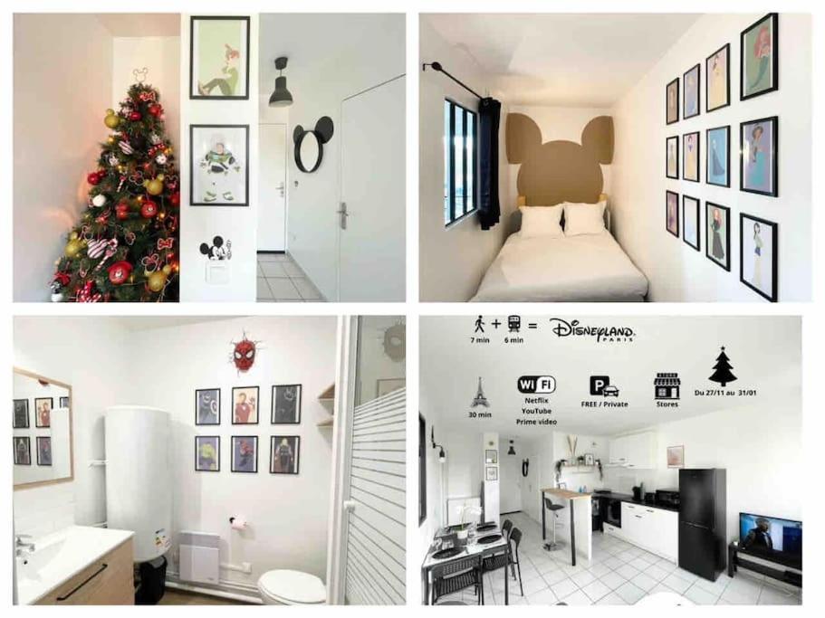 ביוסי-סיינט-ג'ורג' Mickey'S House - Apartments 4 Persons - 10 Min Disneyland Paris מראה חיצוני תמונה